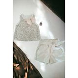 Kids Little Store Pullu Ikili Kız Çocuk Takım ( 2- 5 Yaş ) - 2 Yaş - Ekru