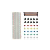 Kids Maker 4'lü Set: 830 Pin Breadboard - 5mm Led - 6mm Buton - Erkek Erkek Jumper Kablo