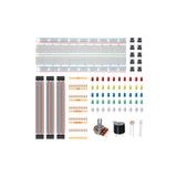 Kids Maker Arduino Yardımcı Kit 5: Breadboard-Jumper-Led-Direnç-Buton-Potansiyometre-Buzzer-LDR-RGB Led