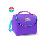 Kids Mor Leopar Desenli Thermo Beslenme Çantası 11772