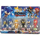 Kids Oyuncak 6lı Sonic Figür Set 18726 - Renkli