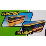 Kids Oyuncak - Pilli Işıklı Müzikli Otobüs ( 28 Cm Otobüs) 383-18