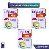 Kids Probiyotik , Prebiyotik Saşe , Çinko , 3'Lü Avantaj Paketi