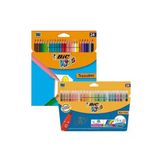 Kids Tropicolors Kuru Boya Kalemi 24'Lü + Kid Couleur Keçeli Boya