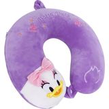 KIDS%100 Visko Yumuşak ve Konforlu Figürlü Boyun Yastığı Seyahat Yastığı Mor - 10 cm