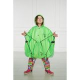 Kidsabu Çocuk Neon Fıstık Yeşili Yağmurluk - 5 - 6 Yaş