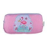 Kids&Love Uc Bolmeli Kiz Cocuk Kalem Cantasi - Flamingo