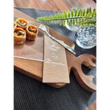 Kidspartim 6x12 cm Gümüş Yaldızlı Kraft İyi Bayramlar Peçete