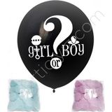 Kidspartim Cinsiyet Balonu Kiz Büyük Boy