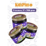 KidsPlus Kakaolu Çocuk Macunu 3x350 g Doğal Besleyici İçerikli Sağlıklı Tatlı Alternatifi - 950 gr