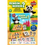 kidssan games Kidssan Rengim Nerede? Eğitici Renk Eşleştirme ve Dikkat Oyunu | 24 Kart | 3+ Yaş