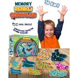 Kidssan Games Renkli Çoraplar Memory Hafıza Kartları Eğitici Oyunu Kidssan Games