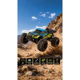 Kidstoria 50KM/H Hızlı Uzaktan Kumandalı RC Araba 4x4 Off Road Şarjlı Drift Yarış Arabası LED Farlı