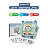 kidva Manyetik Desen Tamamlama Oyunu Magna Koala 80 Boncuk Kırılmaz Ekran Güçlü Mıknatıs Kodlama Tahtası