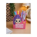 Kidyco.Store K-Pop Demon Hunters Rumi Figürlü Kalemlik | Masaüstü Organizer | Dekoratif Kalem Kutusu | Kırtasiye Düzenleyici
