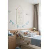 Kidyoo Art Kişiye Özel Erkek Bebek Hastane Oda Süsü 50x70 cm – Bebek Odası Kapı Süsü Banner Flama