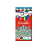 Kidz Kuru Boya Kalemi 12 Renk Set – Tam Boy