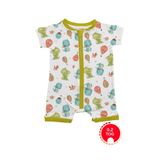 KidZee Yazlık Şort Tulum 0.2 Tog Dino Zee-romper