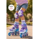 KİDZY Gokidy Rookie Fancy Mor Paten Ayarlanabilir Beden 35-38