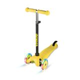 KİDZY Sarı Rookie 3 Tekerlekli Led Işıklı Scooter
