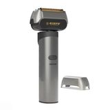 Kiepe Smooth Shaver 3800 Folyolu Tıraş Makinesi Model 6520, Altın Titanyum Folyolar, Lityum İyon Pil, Islak Ve Kuru Tıraş, Entegre Düzelticili
