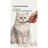 Kiesa Evcil Hayvan Makası Kavisli Köpek Tüy Kesme Makası Pet Kuaför Makası Kedi Köpek Saç Şekil Verme Maka