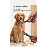 Kiesa Evcil Hayvan Makası Seyreltme Ara Makası Köpek Tüy Kesme Makası Pet Kuaför Makası Kedi Köpek Saç Şek
