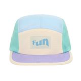 Kietla Iconik UV Korumalı Siperlikli Şapka Fun Blue – UPF 50+ Çocuk Güneş Şapkası (2-4 Yaş)