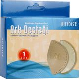 Kifidis Home Kifidis Kendinden Yapışkanlı Hakiki Deri Ark Desteği - Düz Taban ve Kavis Destekleyici (S Beden ) - 35 - 38