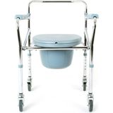 Kifidis KY696 Tekerlekli Tuvaletli Banyo Sandalyesi