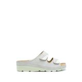 Kifidis SIB160147 Kifidis-Natura Kadın Çift Bantlı Anatomik Deri Terlik 36-41 Bej/Beige