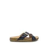 Kifidis SIB213628 Kifidis-Natura Kadın Tokalı Anatomik Deri Terlik 36-41