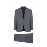 Kiğılı 4 Drop Relaxed Fit Rahat Kesim Mono Yaka Desenli Takım Elbise