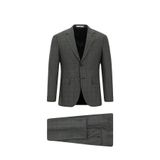 Kiğılı 7 Drop Slim Fit Dar Kesim Kareli Takım Elbise