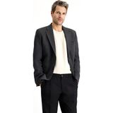 Kiğılı 7 Drop Slim Fit Dar Kesim Mevsimlik Klasik Ceket - Koyu Antrasit - 50