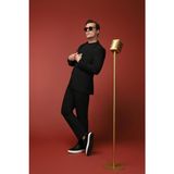 Kiğılı 7 Drop Slim Fit Dar Kesim Mevsimlik Likralı Esnek Takım Elbise - Siyah - Slim Fit Kalıp - 46
