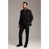 Kiğılı 7 Drop Slim Fit Dar Kesim Mevsimlik Takım Elbise - Siyah - Slim Fit Kalıp - 48