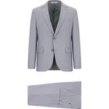 Kiğılı 7 Drop Slim Fit Dar Kesim Takım Elbise - Orta Gri - Slim Fit Kalıp - 58