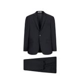Kiğılı 7 Drop Super Slim Fit Eksra Dar Kesim Mono Yaka Yünlü Takım Elbise