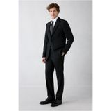 Kiğılı 8 Drop Long Slim Fit Uzun Dar Kesim Mono Yaka Takım Elbise