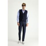 Kiğılı Slim Fit Dar Kesim Likralı Saten Kanvas / Chino Pantolon