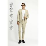 Kiğılı Techno-Line 7 Drop Super Slim Fit Eksra Dar Kesim Beli Lastikli İpli Çantalı Likralı Takım Elbise