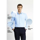 Kiğılı Techno-Line Uzun Kol Regular Fit Likralı Esnek Gömlek