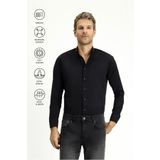 Kiğılı Techno-Line Uzun Kol Slim Fit Dar Kesim Likralı Gömlek