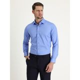 Kiğılı Uzun Kol Non Iron Slim Fit Dar Kesim Gömlek - Koyu Mavi - XS