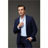 Kiğılı Uzun Kol Slim Fit Dar Kesim Pamuklu Ketenli Gömlek