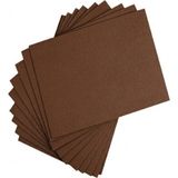 KİKA Renkli Mukavva 25X35CM Kahverengi - 6 Adet
