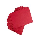 Kika Renkli Mukavva 25X35cm Kırmızı - 6 Adet
