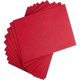 KİKA Renkli Mukavva 50X70 Kırmızı - 4 Adet