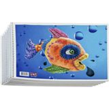 KİKA Resim Defteri 5 Adet 17X25 - Tabaka Kağıtlar